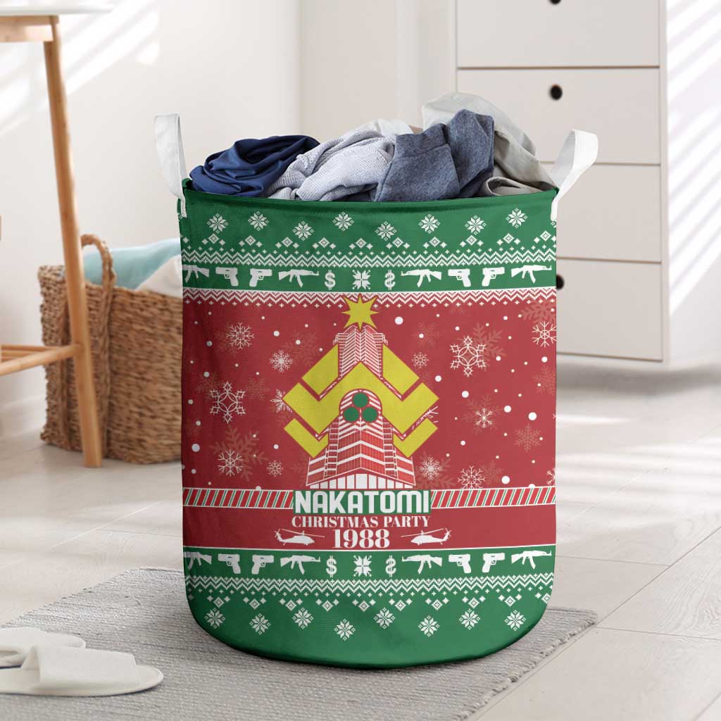 Nakatomi Christmas Party 1988 Laundry Basket Christmas Funny - Wonder Print Shop