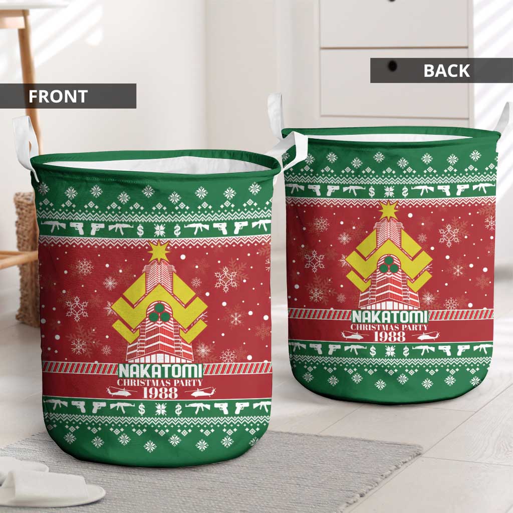 Nakatomi Christmas Party 1988 Laundry Basket Christmas Funny - Wonder Print Shop