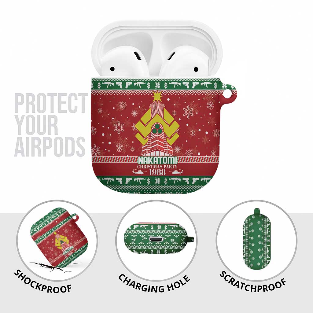 Nakatomi Christmas Party 1988 AirPods Case Christmas Funny - Wonder Print Shop
