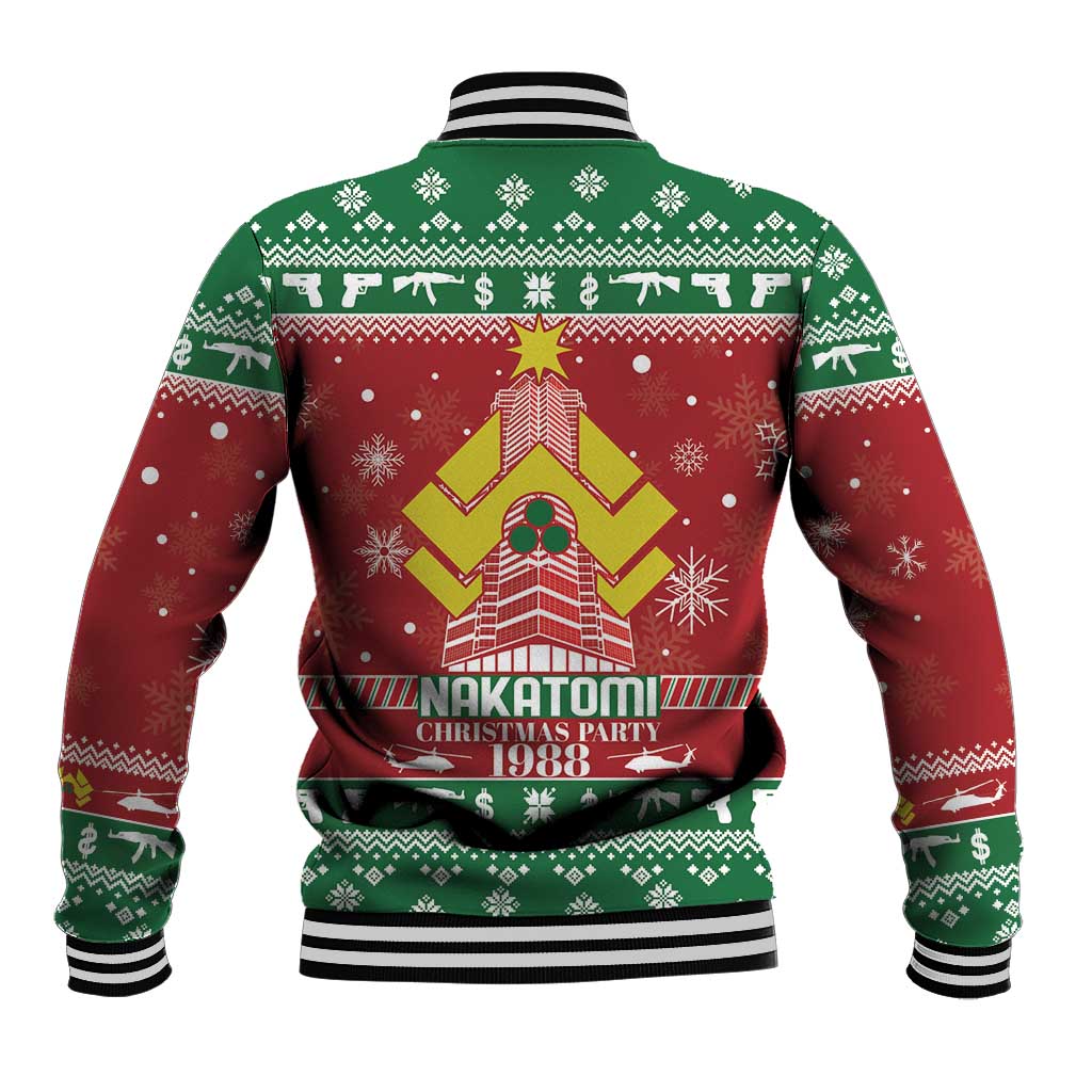 Nakatomi Christmas Party 1988 Baseball Jacket Christmas Funny - Wonder Print Shop