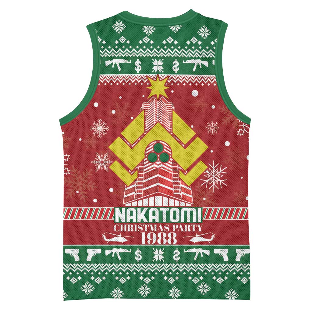 Nakatomi Christmas Party 1988 Basketball Jersey Christmas Funny - Wonder Print Shop