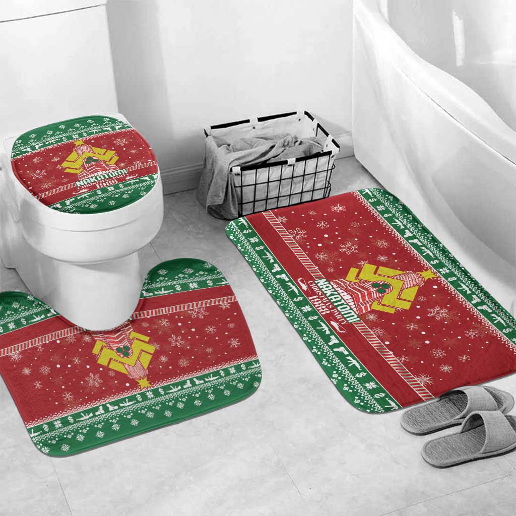 Nakatomi Christmas Party 1988 Bathroom Set Christmas Funny - Wonder Print Shop