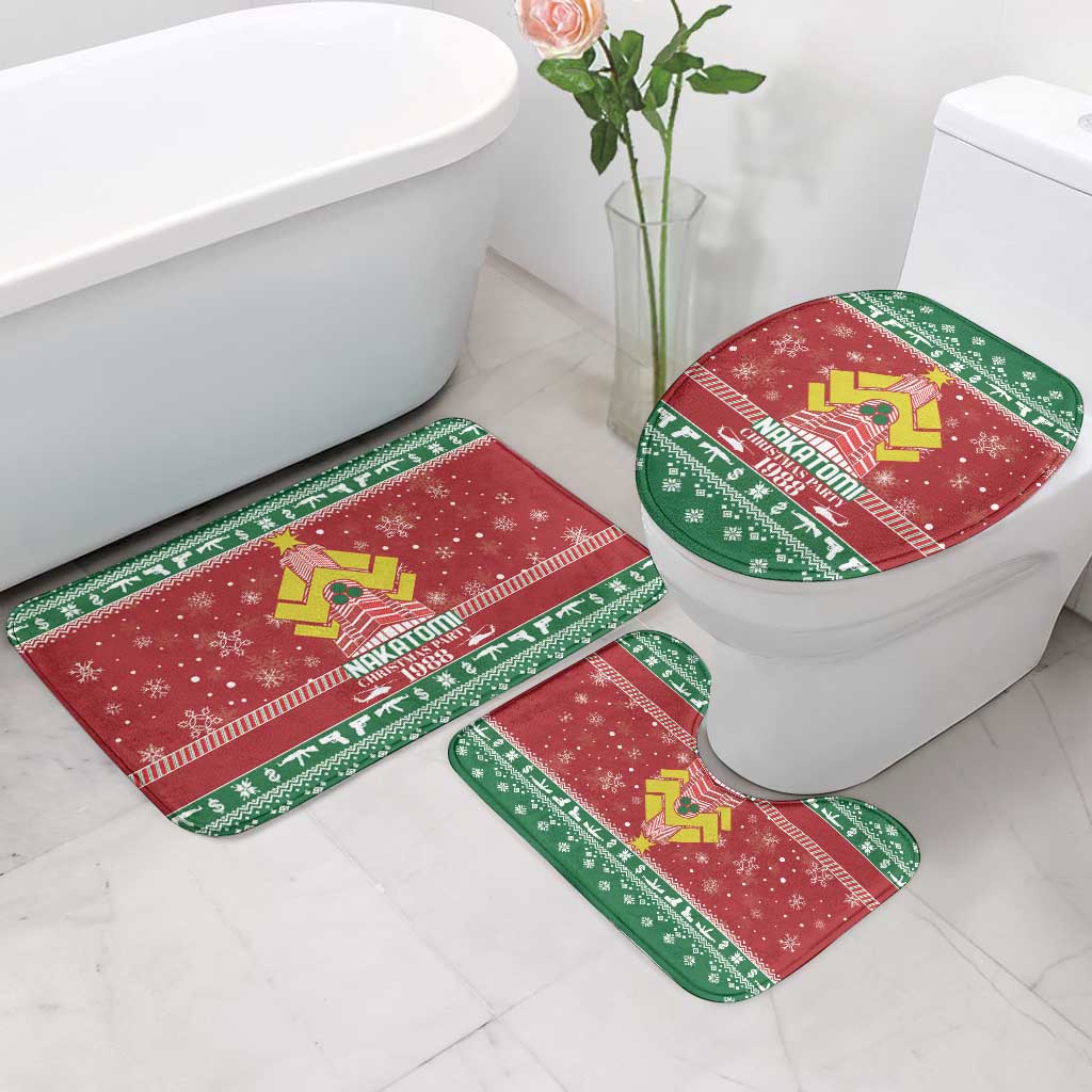 Nakatomi Christmas Party 1988 Bathroom Set Christmas Funny - Wonder Print Shop