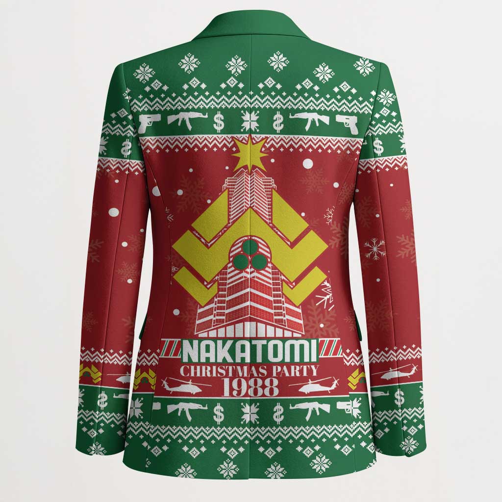 Nakatomi Christmas Party 1988 Blazer Christmas Funny - Wonder Print Shop