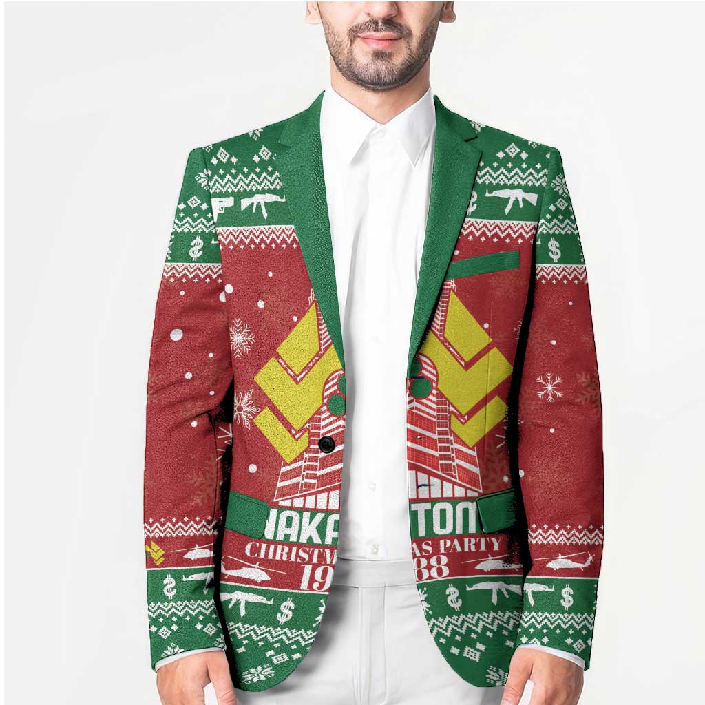 Nakatomi Christmas Party 1988 Blazer Christmas Funny - Wonder Print Shop