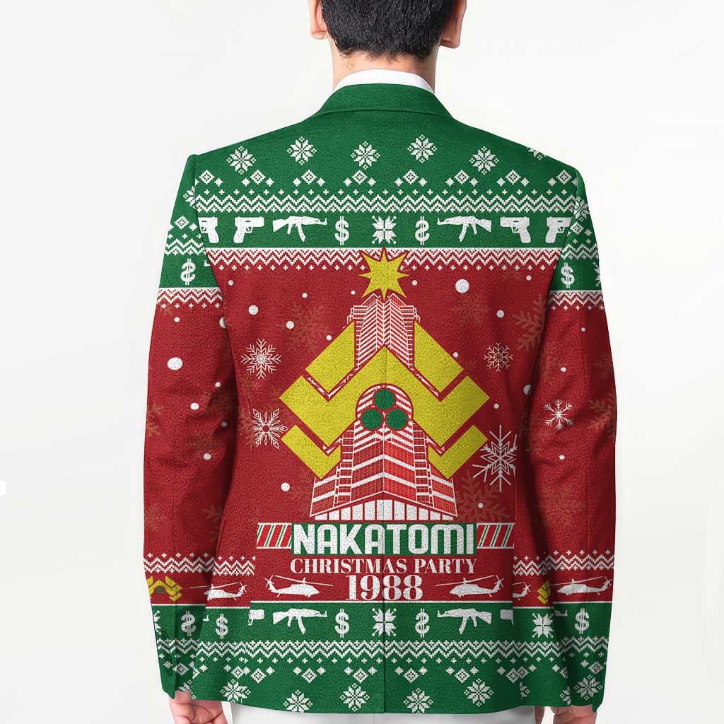 Nakatomi Christmas Party 1988 Blazer Christmas Funny - Wonder Print Shop