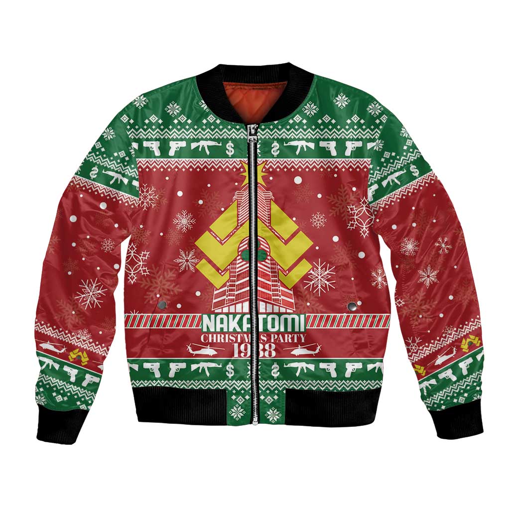 Nakatomi Christmas Party 1988 Bomber Jacket Christmas Funny - Wonder Print Shop