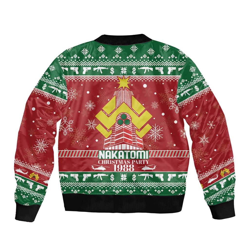 Nakatomi Christmas Party 1988 Bomber Jacket Christmas Funny - Wonder Print Shop