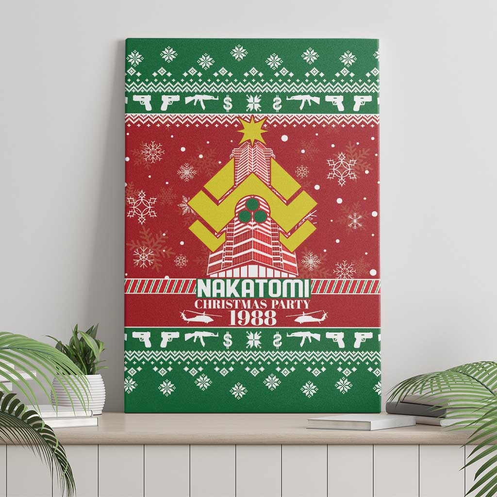 Nakatomi Christmas Party 1988 Canvas Wall Art Christmas Funny - Wonder Print Shop