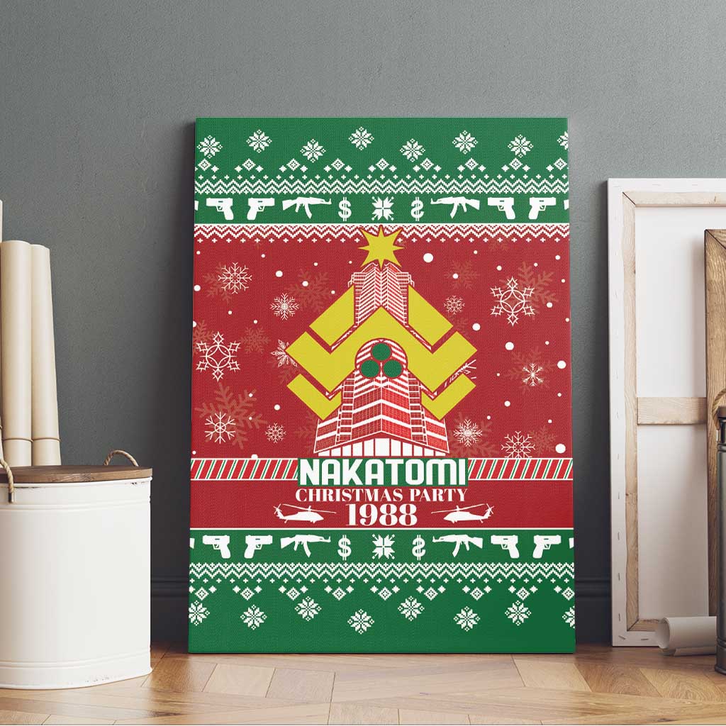 Nakatomi Christmas Party 1988 Canvas Wall Art Christmas Funny - Wonder Print Shop