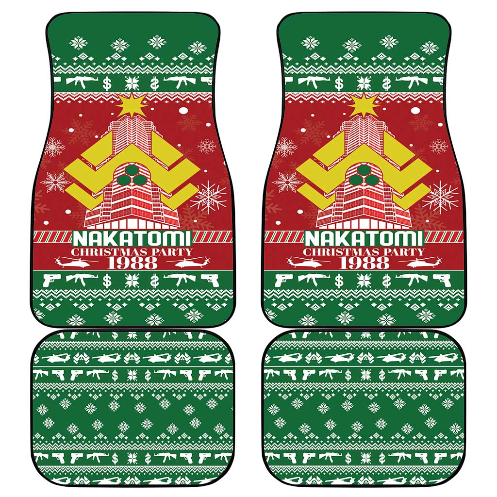 Nakatomi Christmas Party 1988 Car Mats Christmas Funny - Wonder Print Shop