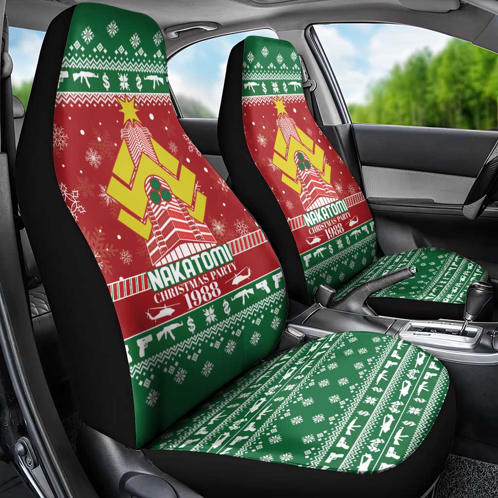 Nakatomi Christmas Party 1988 Car Seat Cover Christmas Funny - Wonder Print Shop