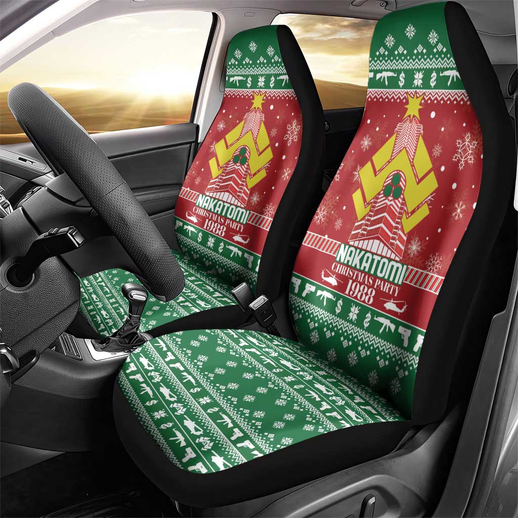 Nakatomi Christmas Party 1988 Car Seat Cover Christmas Funny - Wonder Print Shop
