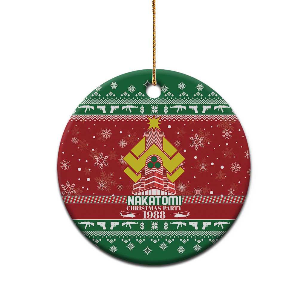 Nakatomi Christmas Party 1988 Ceramic Ornament Christmas Funny - Wonder Print Shop