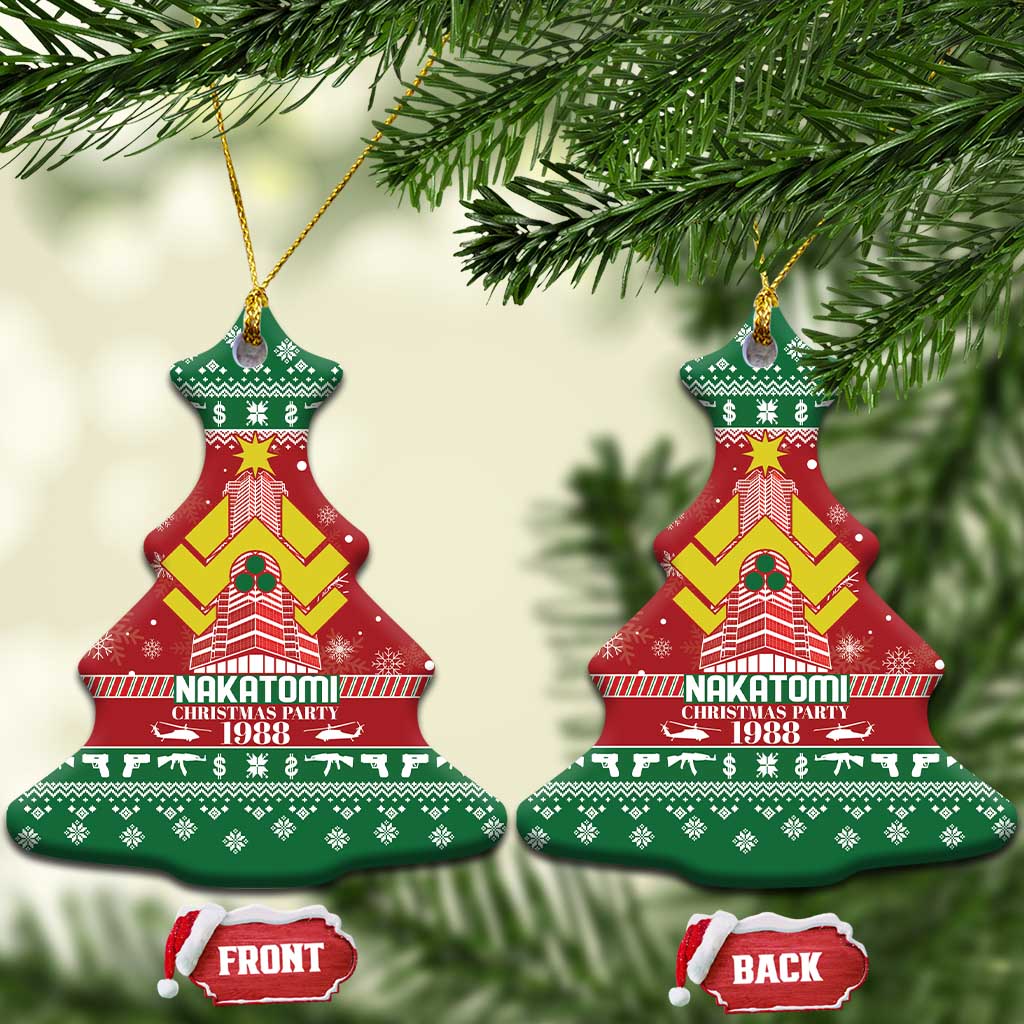 Nakatomi Christmas Party 1988 Ceramic Ornament Christmas Funny - Wonder Print Shop
