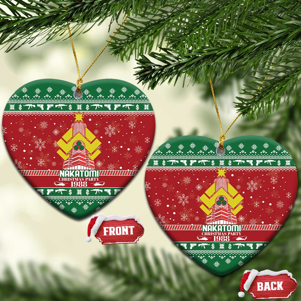 Nakatomi Christmas Party 1988 Ceramic Ornament Christmas Funny - Wonder Print Shop