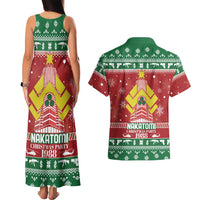 Nakatomi Christmas Party 1988 Couples Matching Tank Maxi Dress and Hawaiian Shirt Christmas Funny - Wonder Print Shop
