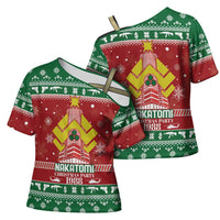 Nakatomi Christmas Party 1988 Cross Shoulder Shirt Christmas Funny - Wonder Print Shop