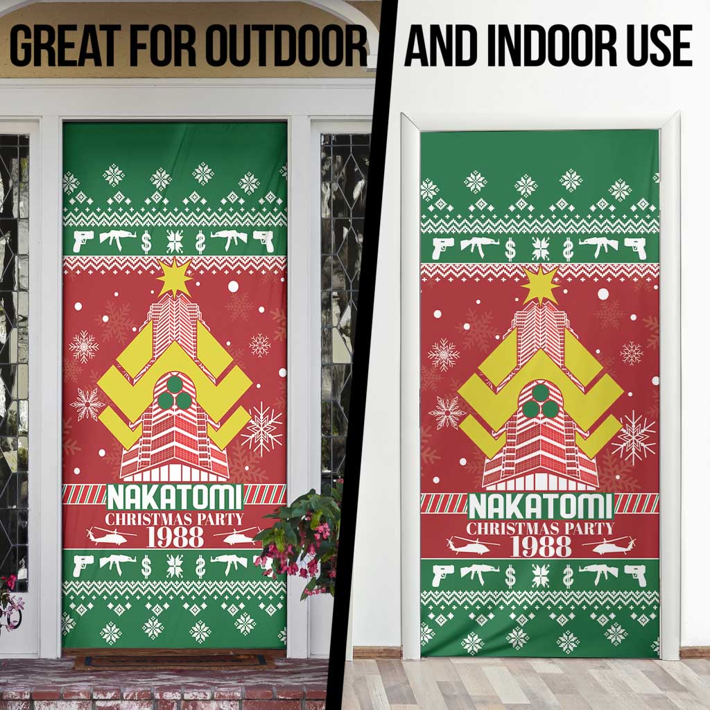 Nakatomi Christmas Party 1988 Door Cover Christmas Funny - Wonder Print Shop