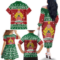 Nakatomi Christmas Party 1988 Family Matching Off The Shoulder Long Sleeve Dress and Hawaiian Shirt Christmas Funny - Wonder Print Shop
