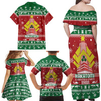 Nakatomi Christmas Party 1988 Family Matching Off Shoulder Maxi Dress and Hawaiian Shirt Christmas Funny - Wonder Print Shop