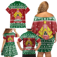 Nakatomi Christmas Party 1988 Family Matching Off Shoulder Short Dress and Hawaiian Shirt Christmas Funny - Wonder Print Shop