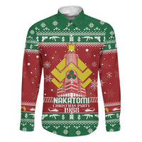 Nakatomi Christmas Party 1988 Family Matching Off Shoulder Short Dress and Hawaiian Shirt Christmas Funny - Wonder Print Shop
