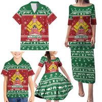 Nakatomi Christmas Party 1988 Family Matching Puletasi and Hawaiian Shirt Christmas Funny - Wonder Print Shop