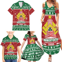 Nakatomi Christmas Party 1988 Family Matching Summer Maxi Dress and Hawaiian Shirt Christmas Funny - Wonder Print Shop