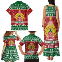 Nakatomi Christmas Party 1988 Family Matching Tank Maxi Dress and Hawaiian Shirt Christmas Funny - Wonder Print Shop