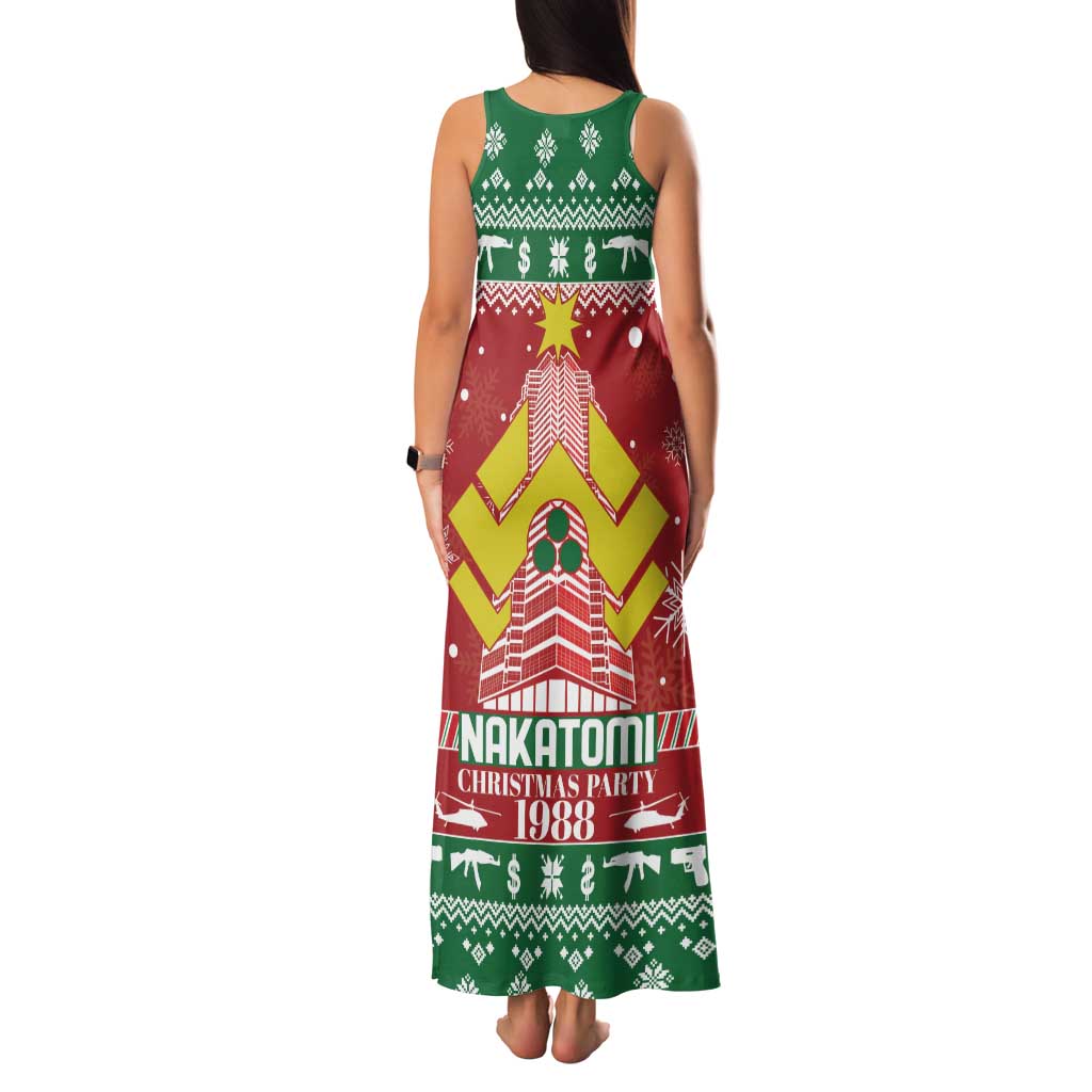Nakatomi Christmas Party 1988 Family Matching Tank Maxi Dress and Hawaiian Shirt Christmas Funny - Wonder Print Shop