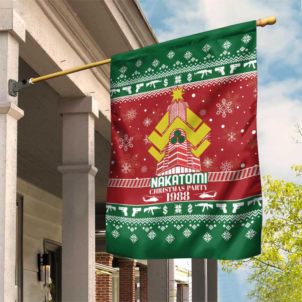 Nakatomi Christmas Party 1988 Garden Flag Christmas Funny - Wonder Print Shop