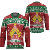 Nakatomi Christmas Party 1988 Hockey Jersey Christmas Funny - Wonder Print Shop