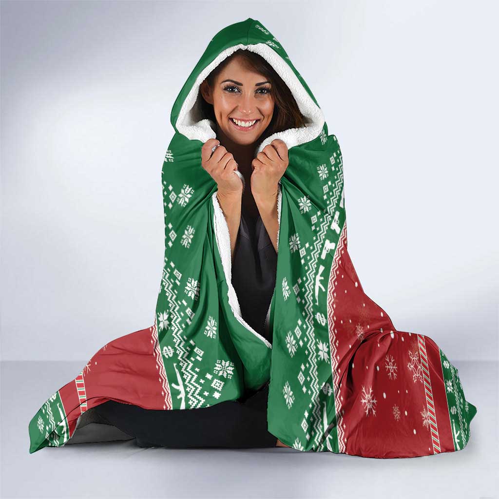 Nakatomi Christmas Party 1988 Hooded Blanket Christmas Funny - Wonder Print Shop