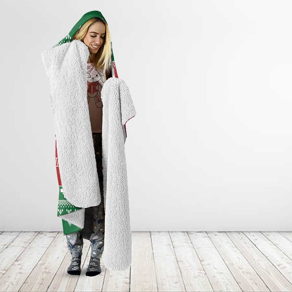 Nakatomi Christmas Party 1988 Hooded Blanket Christmas Funny - Wonder Print Shop