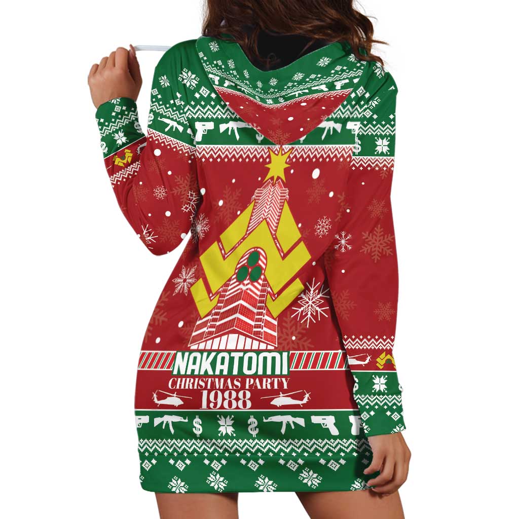 Nakatomi Christmas Party 1988 Hoodie Dress Christmas Funny - Wonder Print Shop