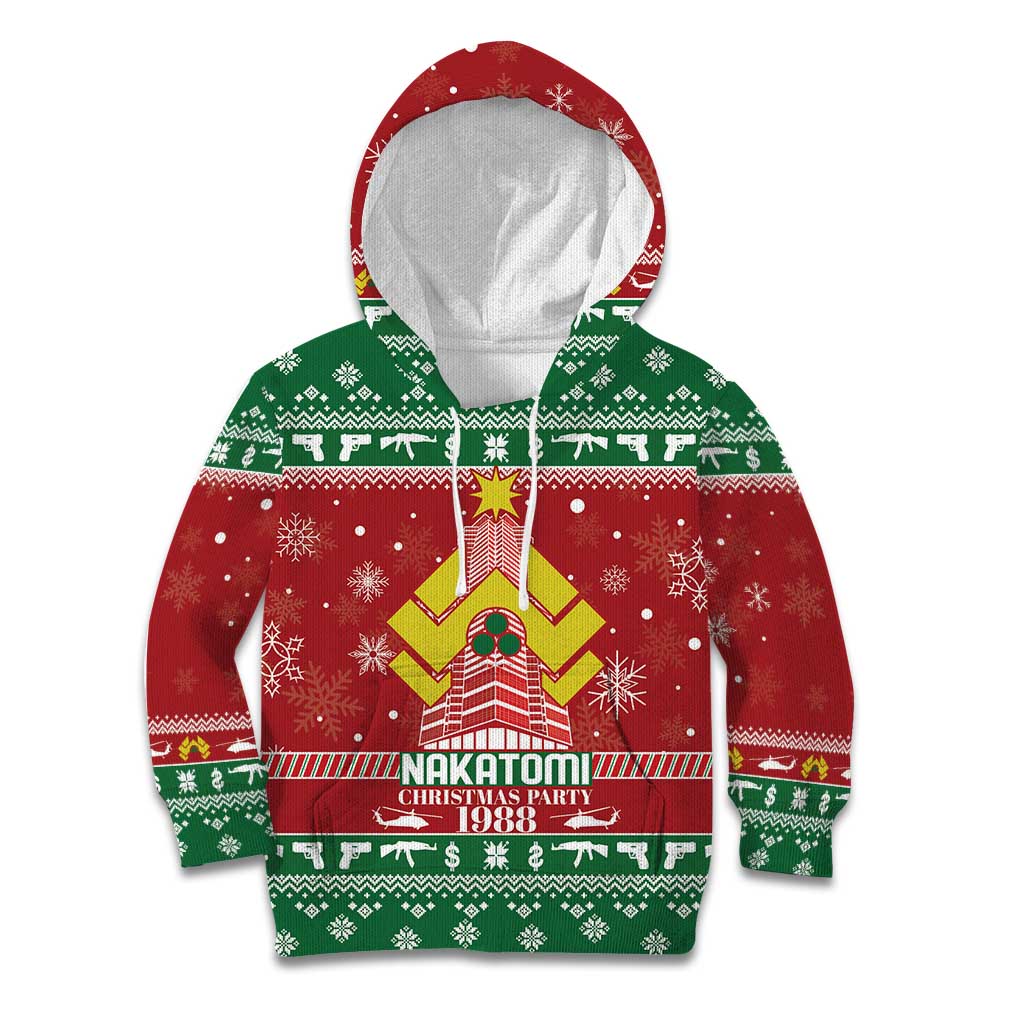 Nakatomi Christmas Party 1988 Kid Hoodie Christmas Funny - Wonder Print Shop