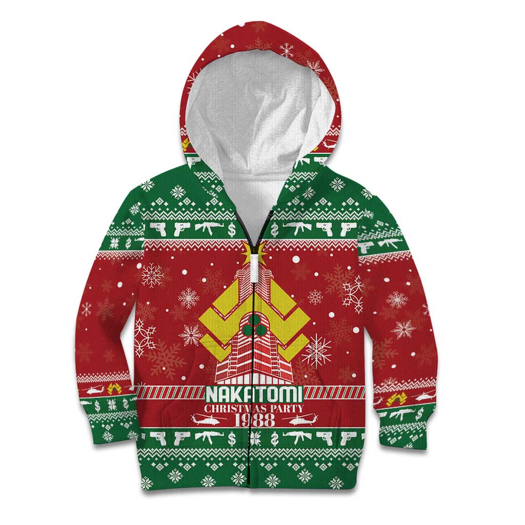 Nakatomi Christmas Party 1988 Kid Hoodie Christmas Funny - Wonder Print Shop