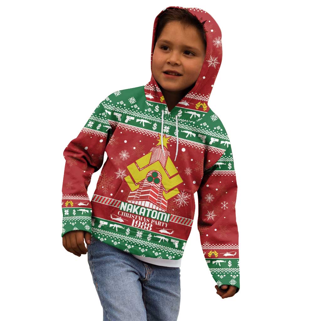 Nakatomi Christmas Party 1988 Kid Hoodie Christmas Funny - Wonder Print Shop