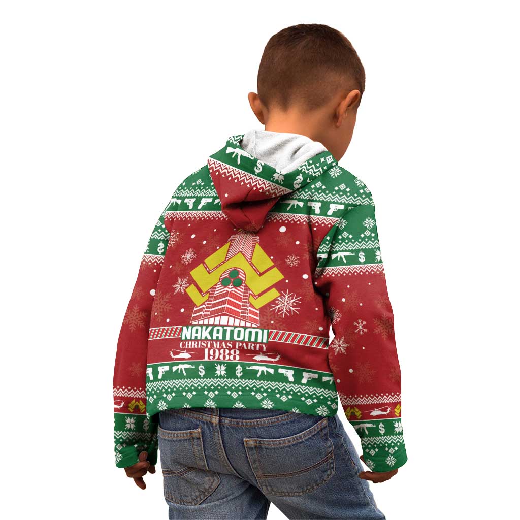 Nakatomi Christmas Party 1988 Kid Hoodie Christmas Funny - Wonder Print Shop