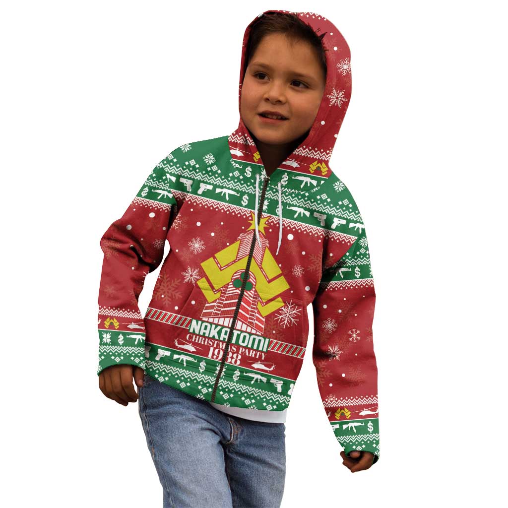 Nakatomi Christmas Party 1988 Kid Hoodie Christmas Funny - Wonder Print Shop