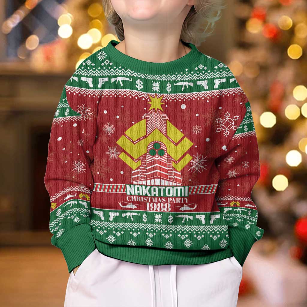 Nakatomi Christmas Party 1988 Kid Ugly Christmas Sweater Christmas Funny - Wonder Print Shop