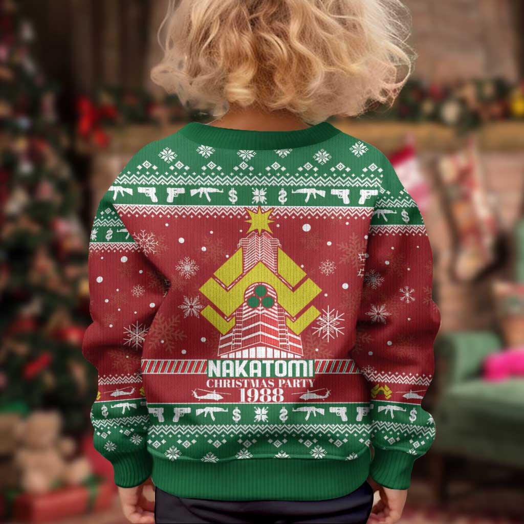 Nakatomi Christmas Party 1988 Kid Ugly Christmas Sweater Christmas Funny - Wonder Print Shop