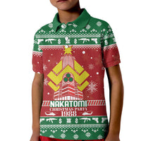 Nakatomi Christmas Party 1988 Kid Polo Shirt Christmas Funny - Wonder Print Shop