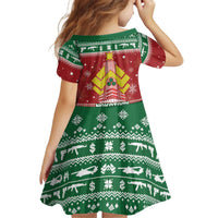 Nakatomi Christmas Party 1988 Kid Short Sleeve Dress Christmas Funny - Wonder Print Shop