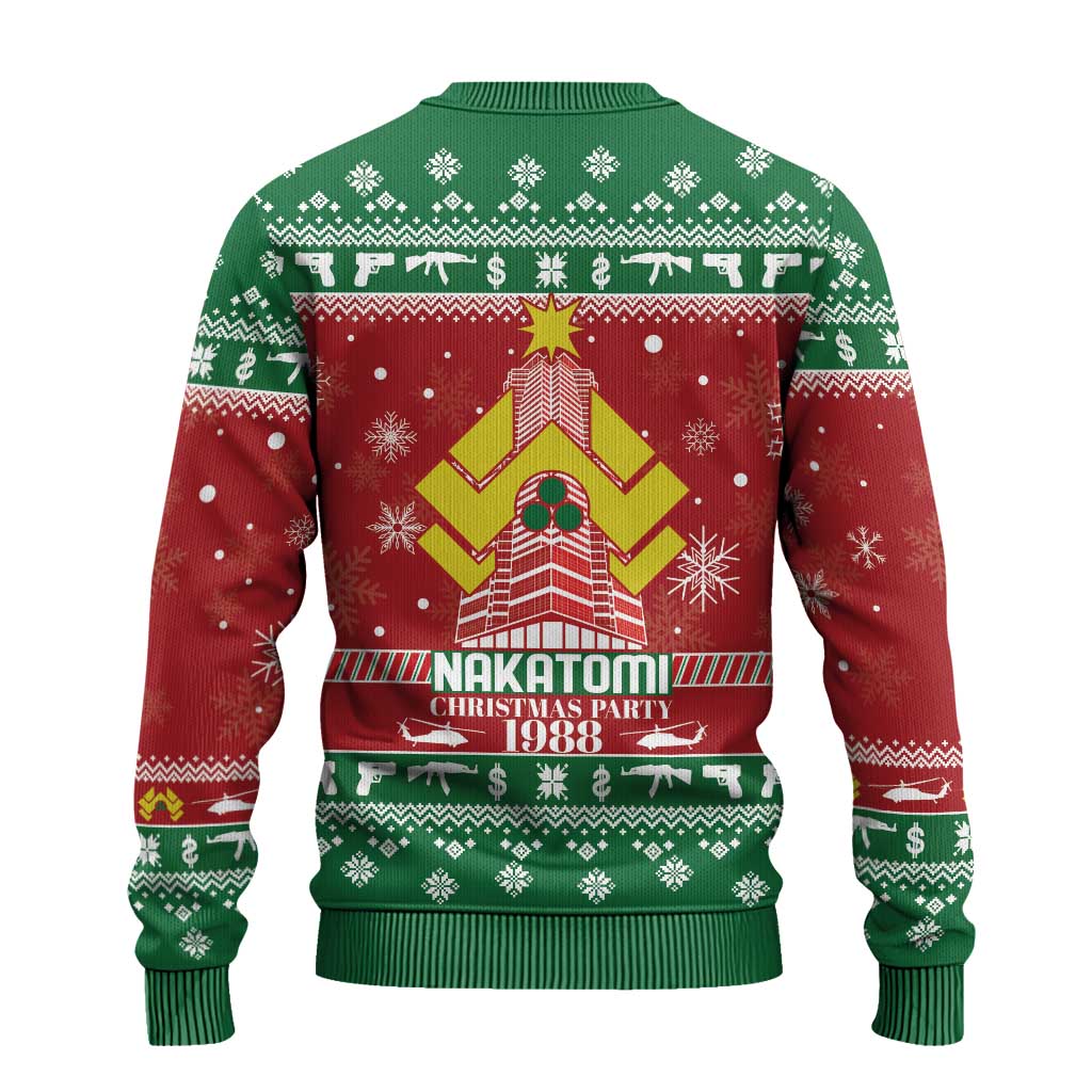 Nakatomi Christmas Party 1988 Ugly Christmas Sweater Christmas Funny - Wonder Print Shop
