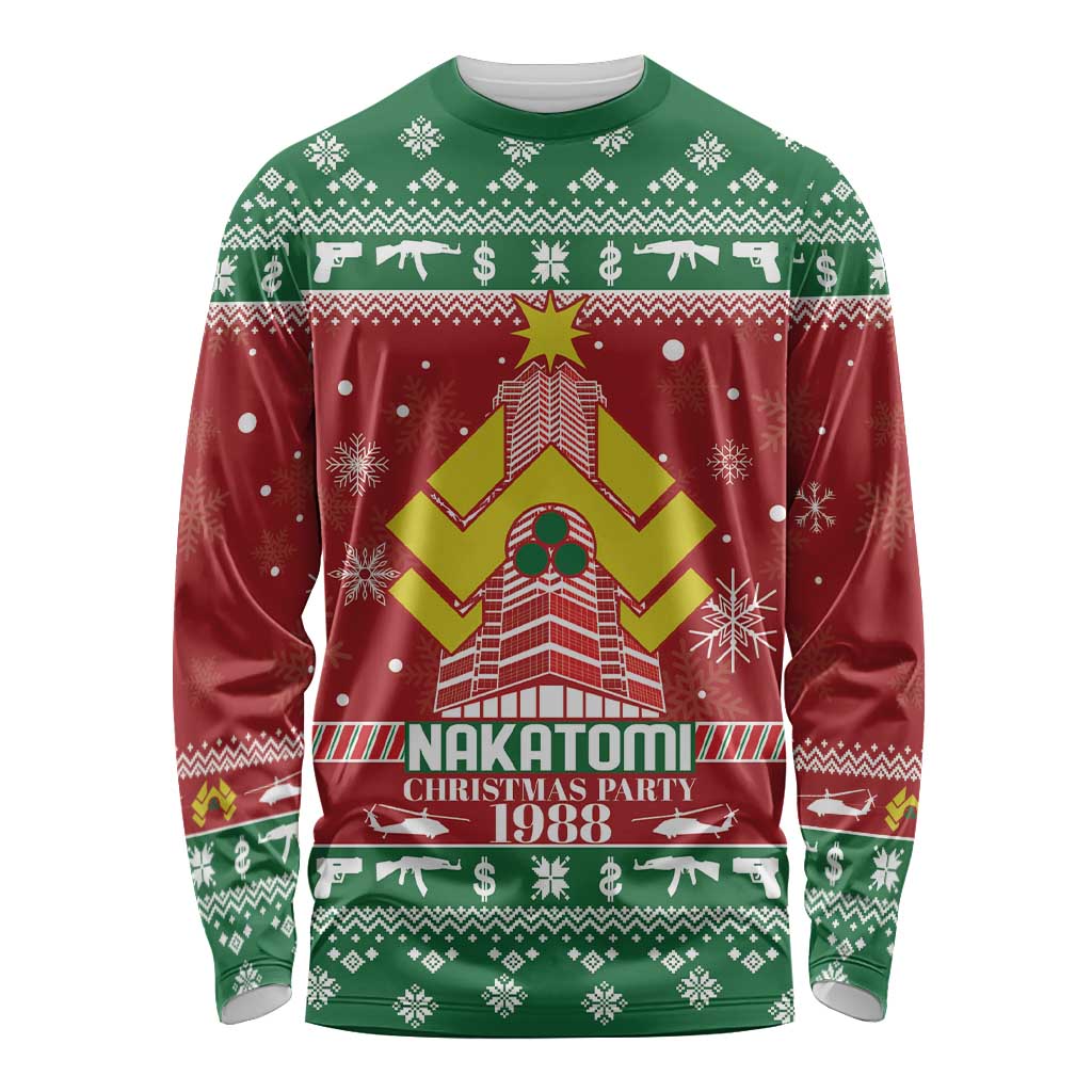 Nakatomi Christmas Party 1988 Long Sleeve Shirt Christmas Funny - Wonder Print Shop