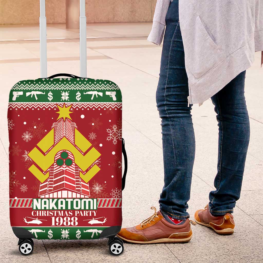 Nakatomi Christmas Party 1988 Luggage Cover Christmas Funny - Wonder Print Shop