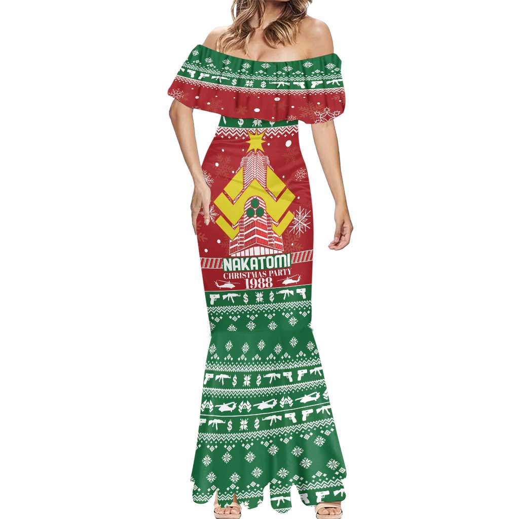 Nakatomi Christmas Party 1988 Mermaid Dress Christmas Funny - Wonder Print Shop