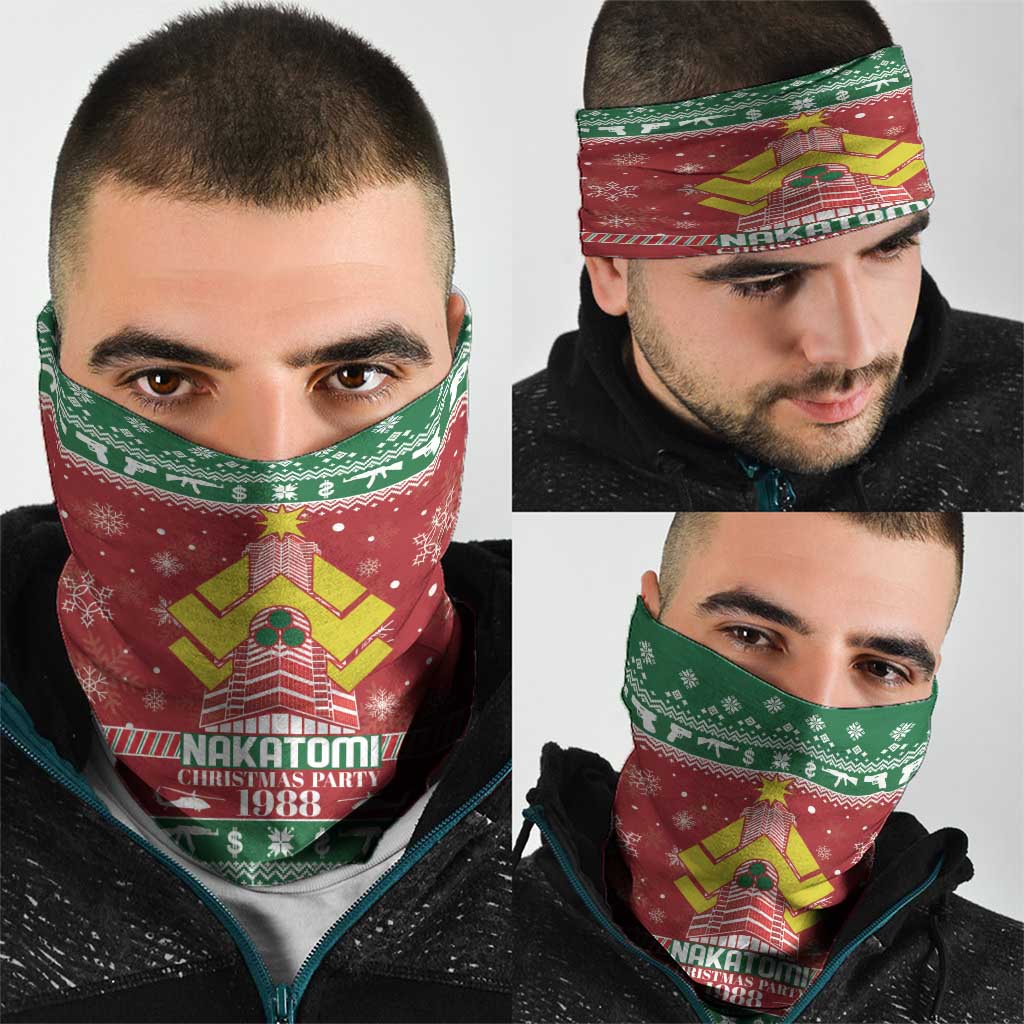Nakatomi Christmas Party 1988 Neck Gaiter Christmas Funny - Wonder Print Shop